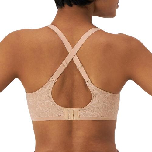 Womens Breathe Underwire Bra, Cotton Modal Lightly Lined Bra, Full Coverage, Breathable, Convertible Straps