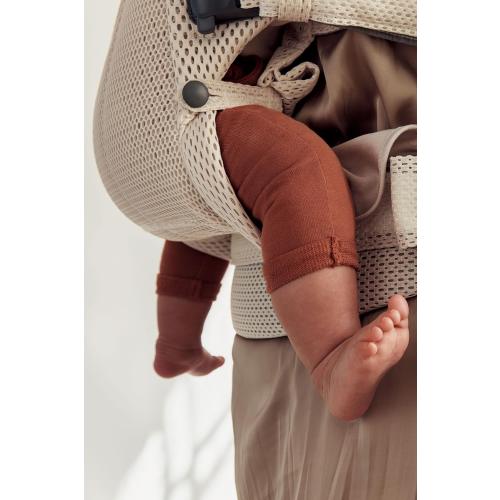 BabyBjörn Baby Carrier Harmony, Cream, 3D Mesh, 3-in-1 Ergonomic Baby Carrier; Newborn, Facing-in, Outward-Facing, and Back Carrying Positions Supported (7-40 lbs), Newborn to Toddler