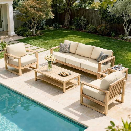Outdoor Cushion Covers Only, 20-27 inch Universal Fit‼️missing one‼️