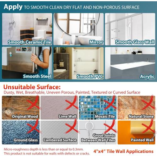 Color Grey and white TAILI Grab Bars for Bathtubs and Showers 2 Pack Suction Grab Bar, Heavy Duty Shower Handle Removable Bath Handrails for Seniors and Elderly, Bathroom Safety Grip No Drilling Waterproof,Grey