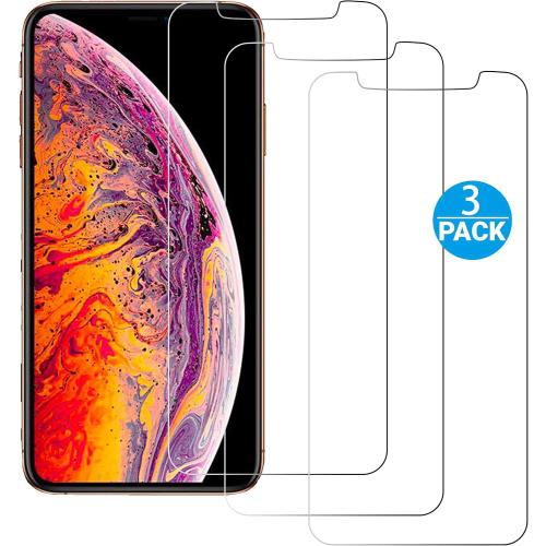 Ailun for Apple iPhone 11 Pro/iPhone Xs/iPhone X Screen Protector,3 Pack, 5.8 Inch Display, Tempered Glass 2.5D Edge Work Most Case [NOT for iPhone 11 6.1 inch]