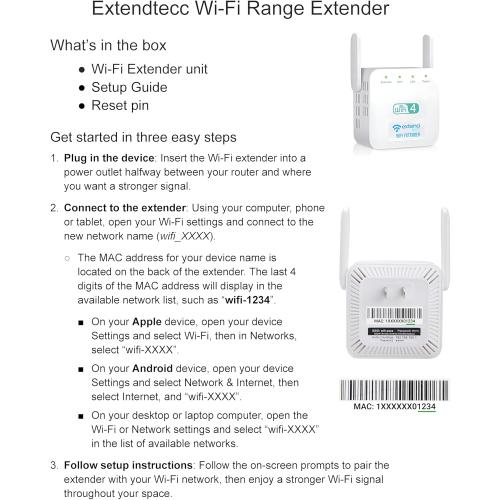 Speed Wave WiFi Extender 2025 Extendtecc WiFi Booster Wireless Signal Booster 300Mbps, Extend Tecc WiFi Repeater Wireless Signal Booster 2.4 GHz Dual Band 360° Full Coverage Internet Extender