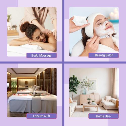 Massage Table Warmer Heating Pad – 71x31 Heated Massage Pad with Adjustable Temperature (104°F–131°F), Auto Shut-Off, Sherpa Fabric, Ideal Massage Blanket & Bed Warmer for Table Use