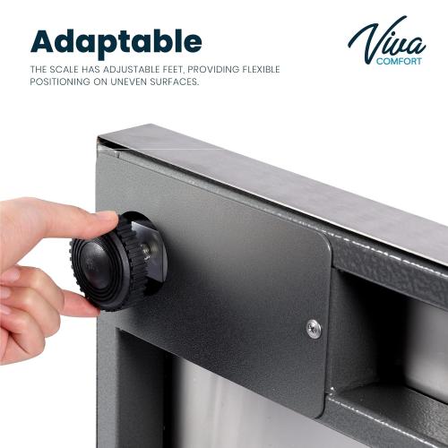 Medical Grade Digital Scale with Handles for Elderly, Bariatric Physician Scales, 660 lb / 300 kg Weight Capacity