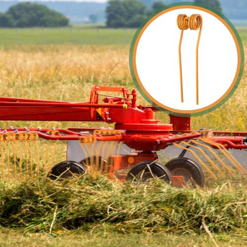 Size 16.5 x 3.50 tooth gap x 2.76 10 Pack Hay Rake Teeth Hay Tedder Tines Tedder Fluffer Tines Compatible with Rt5200 and More
