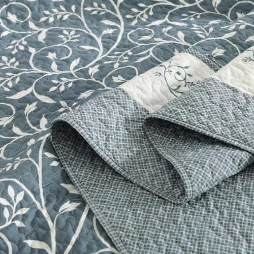 DDUOXIN Lightweight King Bedspread 120x120 - 100% Cotton Reversible Oversized King Quilt