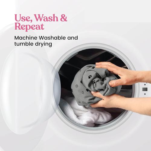 Pack of 2 Color Grey Super Absorbent Washable Pee Pads for Dogs - 2-Pack Superior Reusable Puppy Pads Pet Training Pads –100% Waterproof Dog Pee Pad Protects Against Urine Leakage Non-Slip Grip Prevents Slipping& Bunching