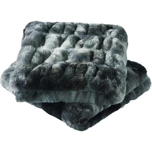 Home Soft Things Shar Pei Decorative Throw Pillow Covers 2 Set, Accent Soft Fluffy Stylish Euro Couch Sofa Pillowcases, Meteorite, 26'' x 26''