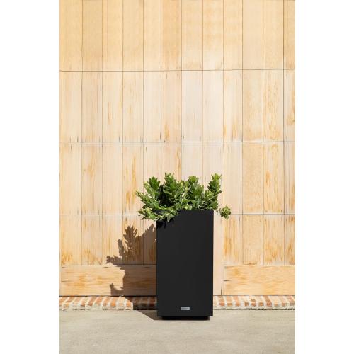 - Tall Planter for Indoor or Outdoor Front Porch | All-Weather Use with Removable Insert Bucket | Modern Décor for Flowers, Tall Trees, Faux Plants