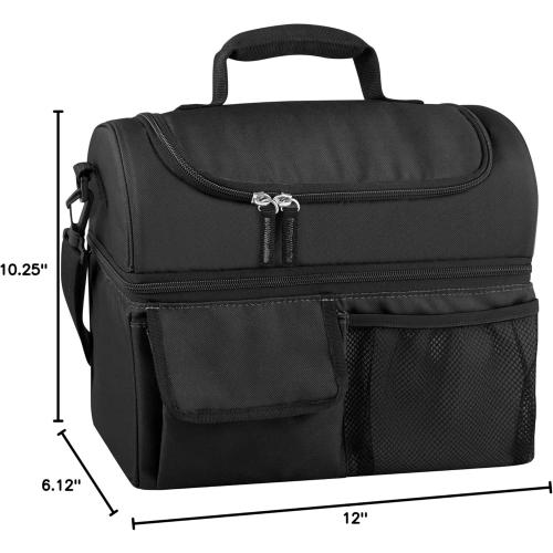 Thermos Lunch Lugger Cooler, Black