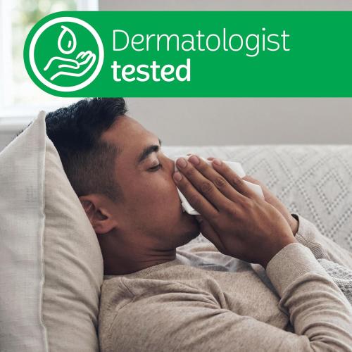 Kleenex Lotion Facial Tissues with Coconut Oil, 8 Flat Boxes, 180 Tissues Per Box, 3-Ply