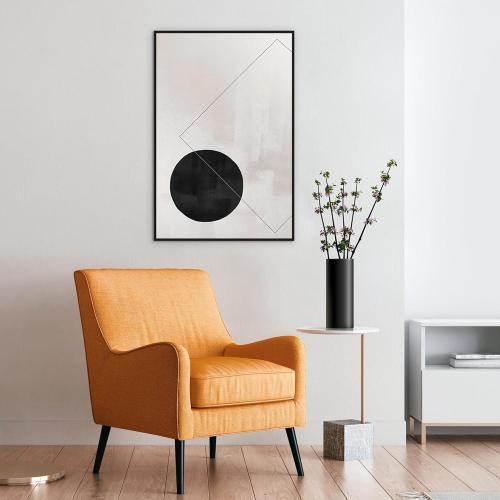 upsimples 24x36 Poster Frame Black 3 Pack, Scratch-Proof Picture Frames 24 x 36 for Photo Gallery - Slide-In Strips, Horizontal or Vertical Wall Mounting