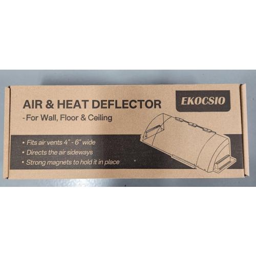 2 Pack Air & Heat Deflector for Vents, Sidewalls and Ceiling Registers, Adjustable from 8.5 to 15