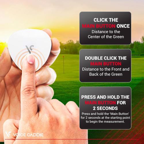 VC300SE Voice Golf GPS, White, One Size (VC300SE_WH)
