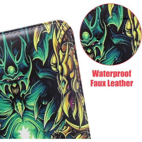 4 Pocket Trading Card Binder for Cards with 50 Sleeves up to 400 Cards,Waterproof Card Storage Book with Removable Sleeves for Booster Box and TCG Cards