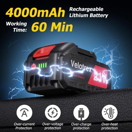 2-IN-1 Cordless Pole Saw and Mini Chainsaw, 8 Inch Electric Pole Saws for Tree Trimming, Auto Oiling, 15ft Max Extension Pole Chainsaw with 21V 4.0Ah Battery for Wood Branch Cutting