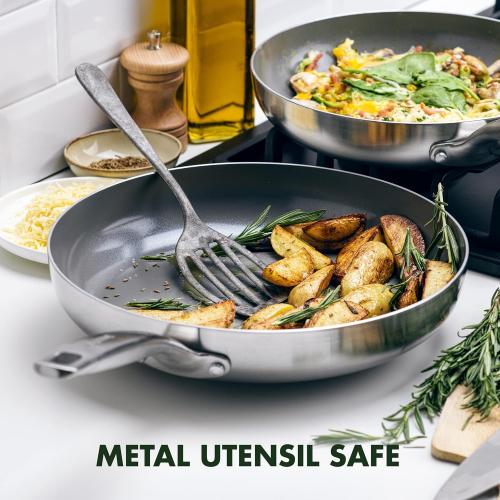 GreenPan Chatham Tri-Ply Stainless Steel‼️INCOMPLETE SET ONLY POTS AND TOPS‼️