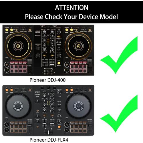 khanka Hard Travel Case Replacement for Pioneer PRO DJ (DDJ-FLX4) 2-deck Rekordbox Pioneer Smart DJ Controller
