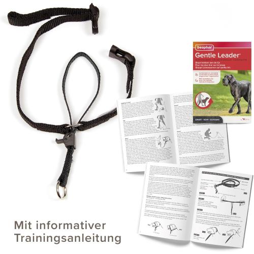 Size Large Color Black Beaphar - Gentle Leader - L - Black - 1 Piece