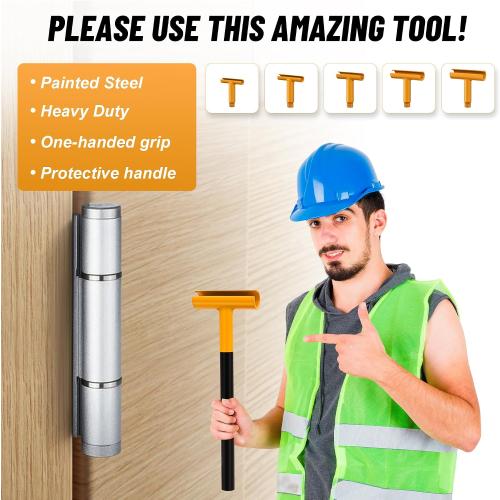 Upgraded Hinge Gap Adjusting Wrench for Residential and Commercial, Door Hinge Adjustment Tool for Door Quick and Efficient Solutions, User-Friendly Adjustments Tools