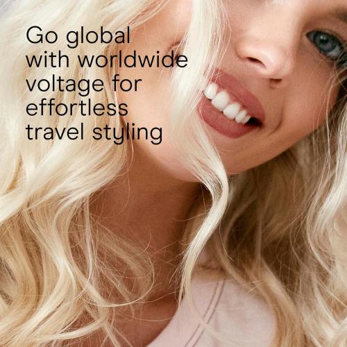 Conair Double Ceramic 1-Inch Curling Iron, 1-Inch Barrel Creates Classic Curls, Hair Curler for Use on Short, Medium, and Long Hair, White