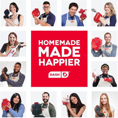 Dash Rapid Egg Cooker - Boiler, Poacher & Steamer - Includes Measuring & Recipe Guide - Dishwasher Safe - BPA Free - Holds 7 Eggs, Black