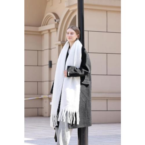 Wander Agio Winter Warm Scarf Long Pashmina Extra Large Shawls and Wraps for Women Large Blanket Scarves Solid