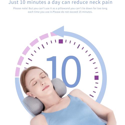 Bespilow Small Neck Roll Pillow,Say Goodbye to Neck Pain, Cervical Memory Foam Pillow for Tension Muscle Relief, Contour Support, Shoulder Pain Relaxer with Breathable Pillowcase, Odorless