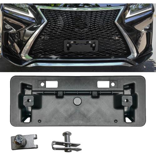 Front License Plate Frame Tag Mounting Bracket Holder Fits for Lexus