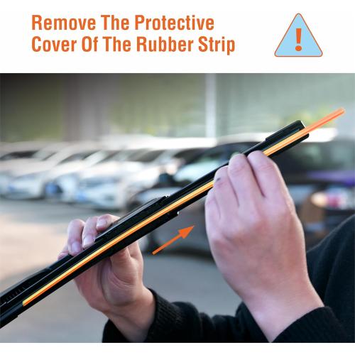 OEM 1818 Silicone Wiper Blade Replacement for Ford Ranger 2011-1999 Commander 10-06/Chevrolet HHR 2011-2006 Superior All-Seasons Windshield Wiper Blade(Set of 2)