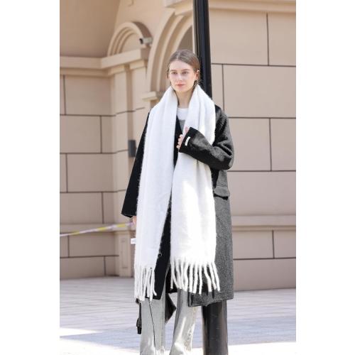 Wander Agio Winter Warm Scarf Long Pashmina Extra Large Shawls and Wraps for Women Large Blanket Scarves Solid