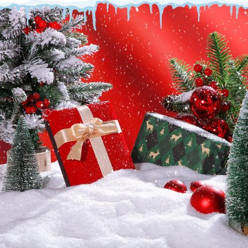Kasyat Christmas Twinkles Snow 5.3oz/150g Fake Craft Decoration Artificial Flake Fake Snow Powder Filler for Christmas Party Decoration Supplies (White)
