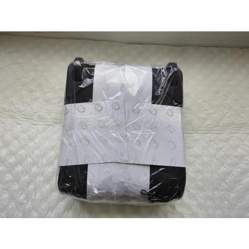 KROSER Carry On Underseat Multi-functional, 16-inch Underseater Lightweight Overnight Suitcase for Men Women, Black