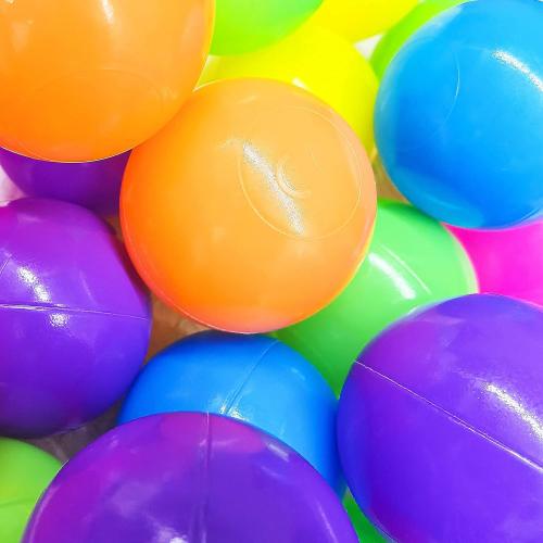 Parachute Toys for Kids with 8 Handles 12ft - Balls Included - Gym Class Rainbow Color Parachute for Cooperative Group Play - Waterproof and Reinforced Stitching