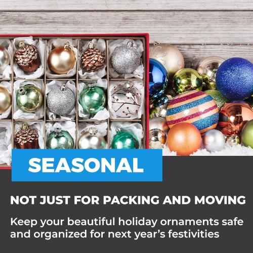 Bryco Goods Newsprint Packing Paper Sheets for Moving - 1.5lb - 50 Sheets of Newspaper Paper - Wrapping and Protecting Fragile Items, Box Filler, Shipping Supplies - 27 x 17 - Made in the USA