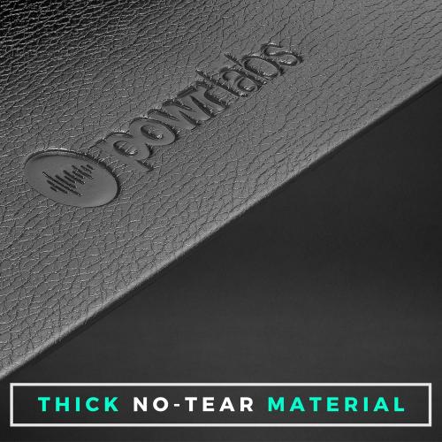 Powr Labs Rowing Machine Mat, Treadmill Mat for Carpet & Hardwood Floors - Rower Mat for Hydrow, Concept 2, Peloton Rower, Exercise Equipment, Gym Equipment