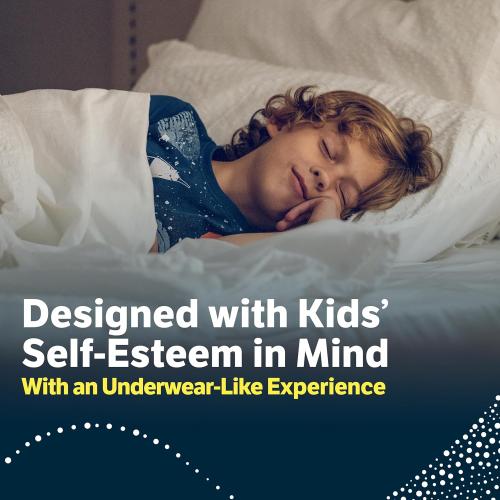 Set of 2 Goodnites Girls' Nighttime Bedwetting Underwear, Size S/M (43-68 lbs), 44 Ct (2 Packs of 22), Packaging May Vary