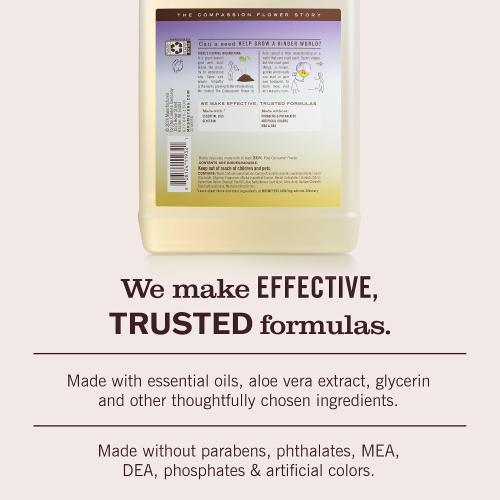 MRS. MEYER'S CLEAN DAY Liquid Dish Soap Refill, Compassion Flower, Packaging May Vary, 48 fl. oz