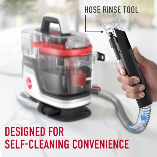 Hoover CleanSlate Plus Portable Carpet   Upholstery Spot Cleaner Machine, Powerful Suction with Versatile Tools, Pet Stain Remover, Car and Auto Detailer, Pair with Hoover Carpet Cleaner Solution