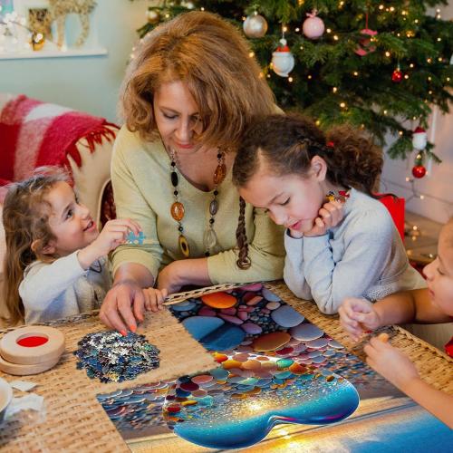 Jigsaw Puzzles for Adults 1000 Pieces, Love Pebbles Beach Puzzle, Impossible Difficult Hard Fun 1000 Piece Jigsaw Puzzles for Adults