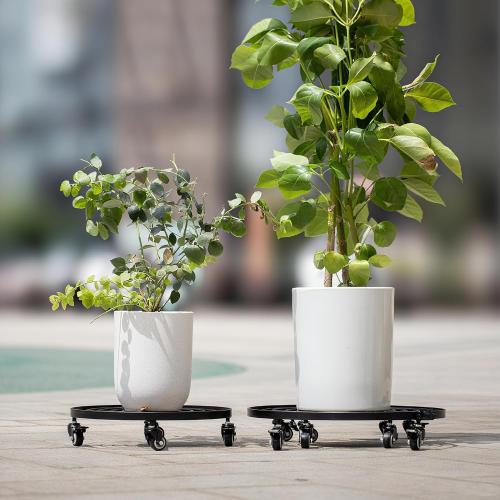 20 Heavy-Duty Plant Dolly with Wheels – Rolling Base for Indoor & Outdoor Use, Detachable Handle, 360° Swivel Wheels, Supports Up to 200 lbs – Ideal for Moving Large Pots & Trees