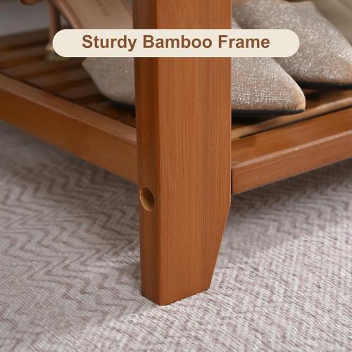 39.4in Shoe Rack Bench, Shoe Storage Bench with Lift Top Hidden Storage, Entryway Bench Holds Up to 330lb for Bedroom Living Room