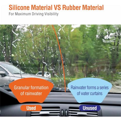 OEM 1818 Silicone Wiper Blade Replacement for Ford Ranger 2011-1999 Commander 10-06/Chevrolet HHR 2011-2006 Superior All-Seasons Windshield Wiper Blade(Set of 2)