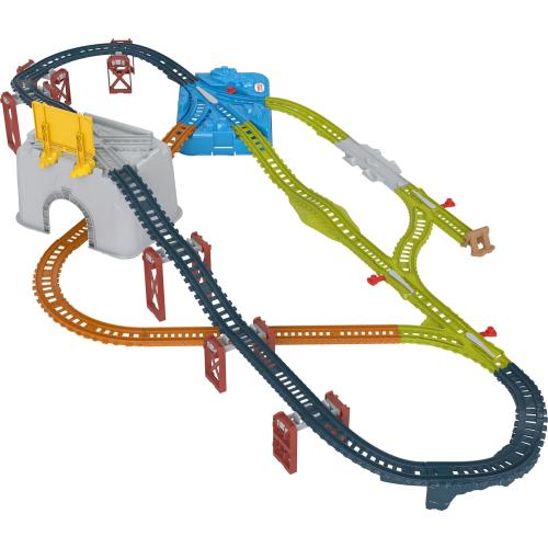 Thomas & Friends Toy Train Tracks Set, Connect & Build Bucket, 34-Piece Expansion Pack for Diecast & Motorized Trains, Age 3  Years (Amazon Exclusive)