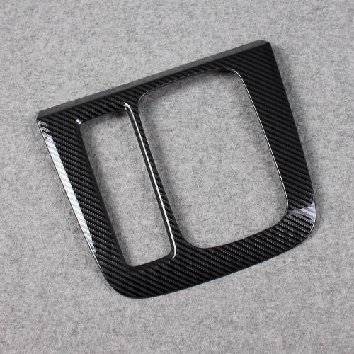Beautost Fit for Honda 2023 2024 2025 2026 CR-V CRV Gear Shift Knob Console Panel Cover Trim (Carbon Fiber Black)