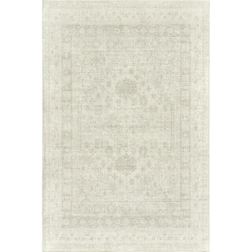 zesthome 5x7 Area Rugs - Ultra-Thin Washble Rug, Stain Resistant Anti Slip Backing Rugs for Living Room,Bedroom, Vintage Home Decor Area Rug (Beige/Grey,5'x7')