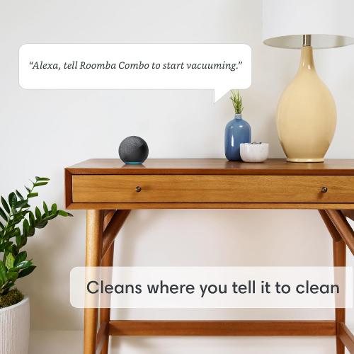 iRobot Roomba Combo i5  Self-Emptying Robot Vacuum and Mop, Clean by Room with Smart Mapping, Empties Itself for Up to 60 Days, Works with Alexa, Personalized Cleaning OS
