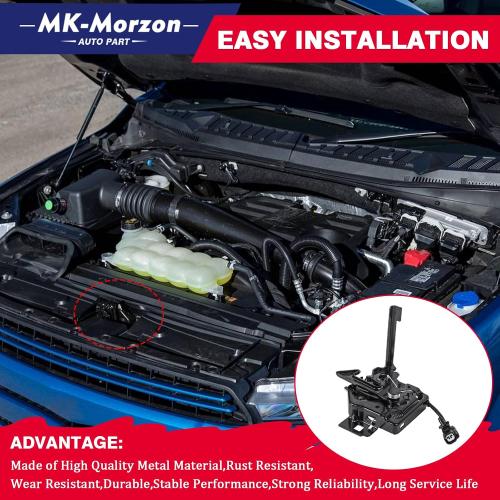 Front Hood Latch Lock Compatible with 2015-2020 Ford F150 Replaces# FL3Z-16700-B Engine Bonnet Lock Hood Lacth Assembly