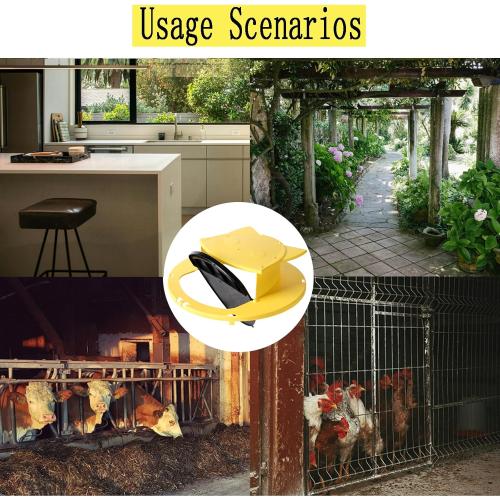 Mouse Rat Trap Bucket,5 Gallon Mouses Rat Traps Indoor for Home,Reusable Bucket Lid Rat Traps Indoor Outdoor,Mouse Catching Tool [5 Gallon Buckets is NOT Included]