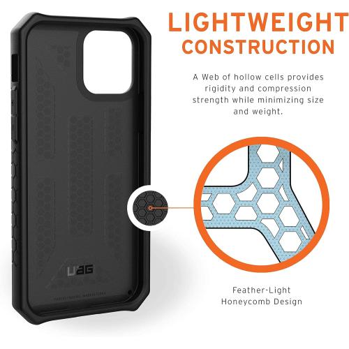 URBAN ARMOR GEAR UAG Designed for iPhone 12 Case/iPhone 12 Pro Case [6.1-inch Screen] Rugged Lightweight Slim Shockproof Premium Monarch Protective Cover, Crimson